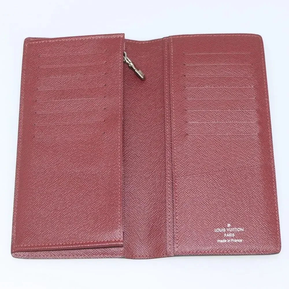 Louis Vuitton Damier Graphite Porte Feuille Brother Long Wallet Black